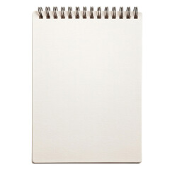 Isolated Blank Notepad on transparent background