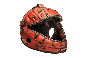 Baseball catcher equipment isolated on transparent background
