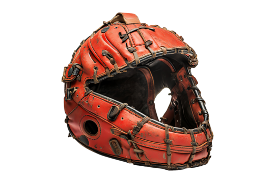 Baseball catcher equipment isolated on transparent background
