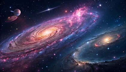 Fototapeta premium planet in space