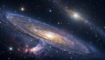 Fototapeta premium galaxy in space