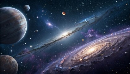 Obraz premium galaxy in space