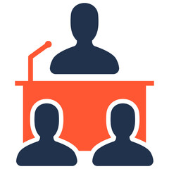 Public Speaking Icon