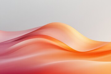 abstract design with vibrant flowing shapes and gradients emphasizing bold colors and forms