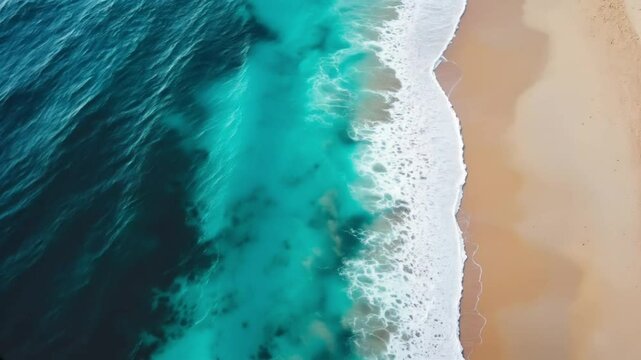 Missiria beach on Crete island near Rethymno with azure clear water, Greece, Europe. Crete is the largest and most populous of the Greek islands. 