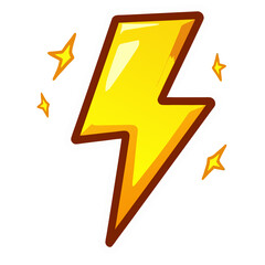 lightning icon vector illustration