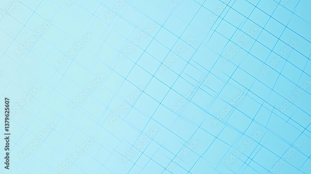 Poster abstract light blue grid pattern background