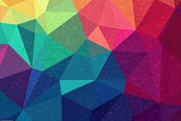 Geometric shapes, vibrant color, modern style, design, textile