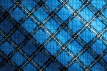 Fototapeta premium Subtle blue & grey glen plaid, perfect for backdrop, grey, minimal