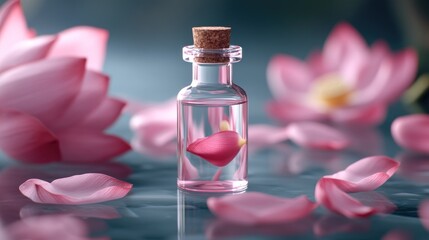 Lotus Flower Essence: A Serene Botanical Beauty