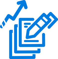 copy writing story telling marketing icon sign.