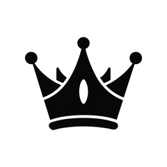 crown icon vector illustration