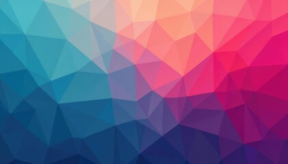 Fototapeta premium Subtle geometric pattern, soft color gradients, seamless, vibrant, texture