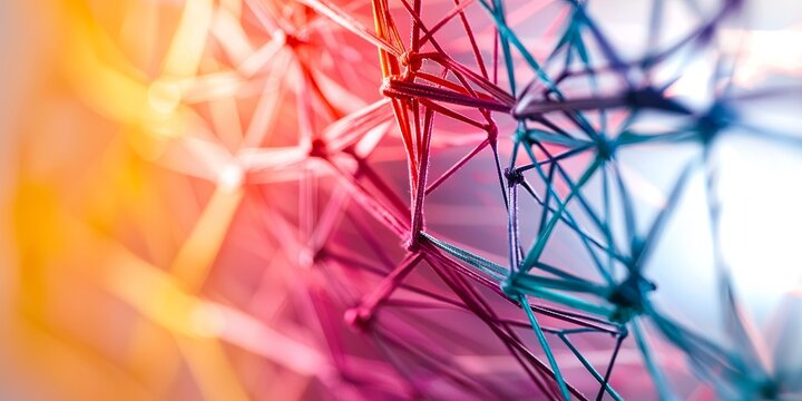 A digital tapestry woven with threads of E-Governance, citizen engagement, and government transparency, where data flows seamlessly across a vast network connection, fost