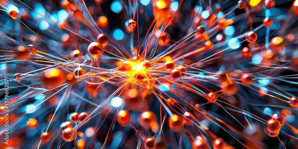 Aufkleber a decentralized future unfolds, where information flows freely and transparently, governed not by a 