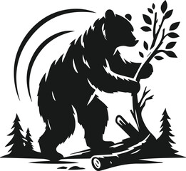 Bear vector