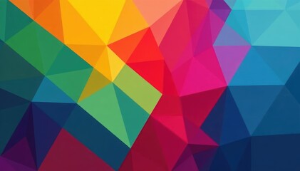 Geometric abstract shapes, vibrant color blocks, texture, trendy