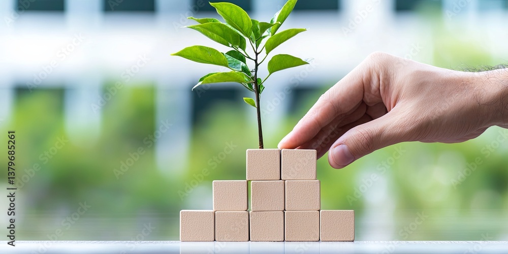 Poster a robust foundation, built with interconnected teams and resources, empowers strategic planning, ens