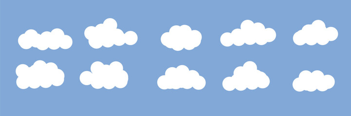 Fototapeta premium Cloud icon sketch ilustration (20241211050549).eps