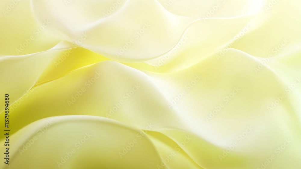 Poster soft yellow gradient background with smooth glow effect