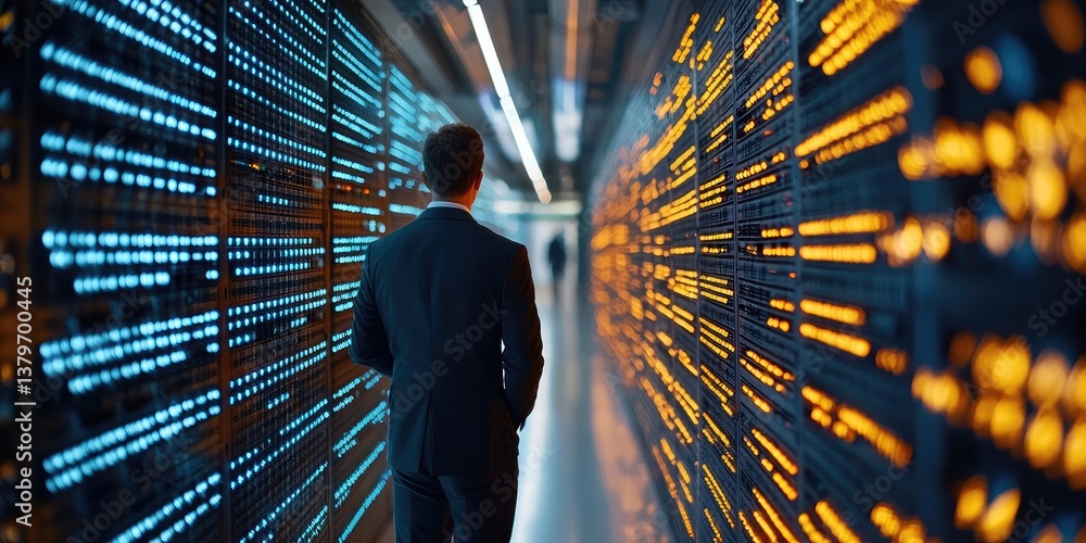 Leinwandbilder in a realm of digital innovation, where data flows freely, tacit secured encryption software stands 