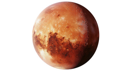 Fototapeta premium Mars: A Photorealistic Image of the Red Planet