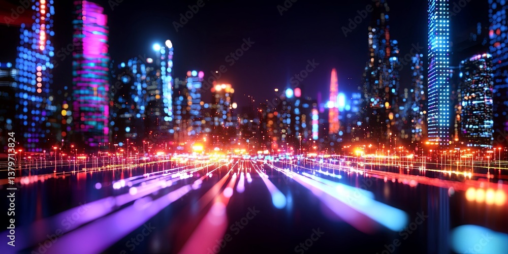 Aufkleber A symphony of code and algorithms, where artificial intelligence breathes life into the digital world, shaping the future with its boundless potential.