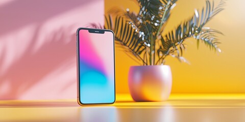 A meticulously crafted mockup set of an Instagram screen, featuring vibrant templates for Reels, Editorial posts, and more, offering a glimpse into the future of social m