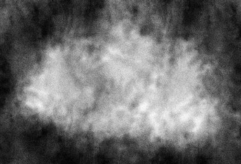 Abstract grunge black and white distressed texture background, Isolated on transparent background, PNG	