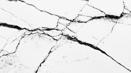 Obraz premium Abstract Black and White Marble Texture: A Striking Visual