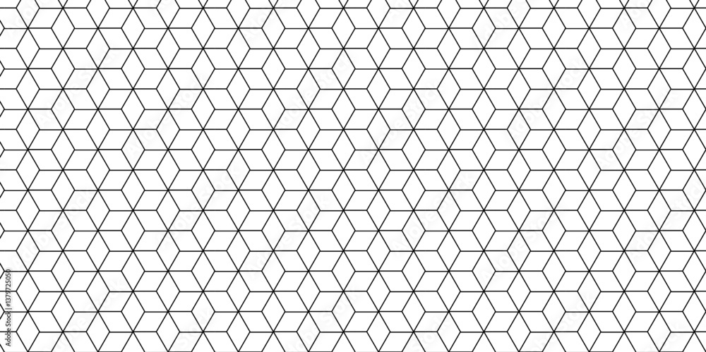 Fototapete vector grid metal gradient science web tech connection triangle diamond honeycomb hexagon art. seaml