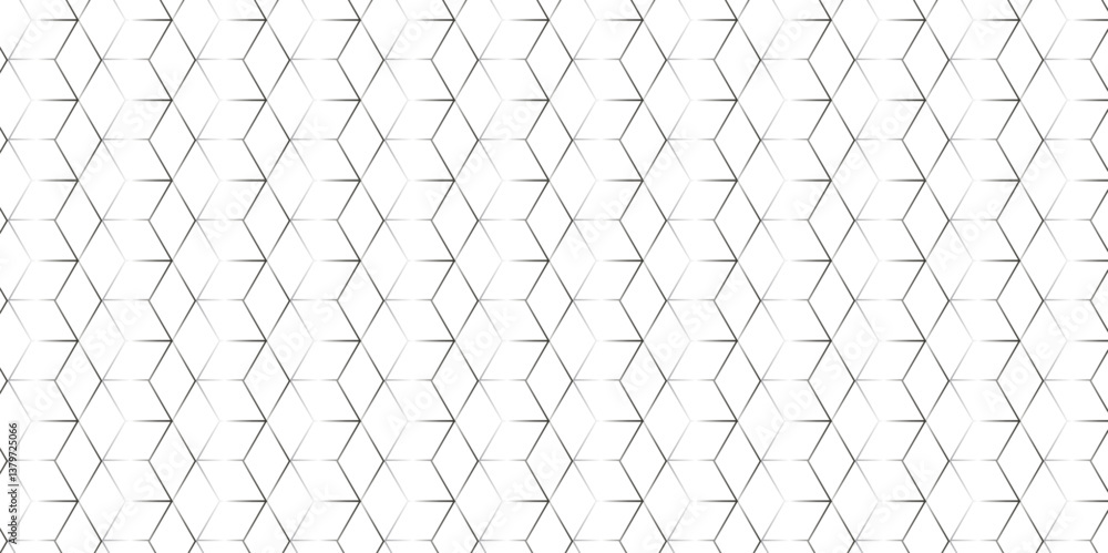 Fototapete vector grid metal gradient science web tech connection triangle diamond honeycomb hexagon art. seaml