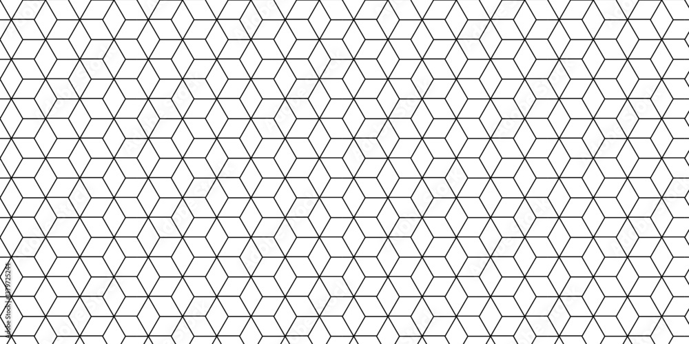 Fototapete vector grid metal gradient science web tech connection triangle diamond honeycomb hexagon art. seaml