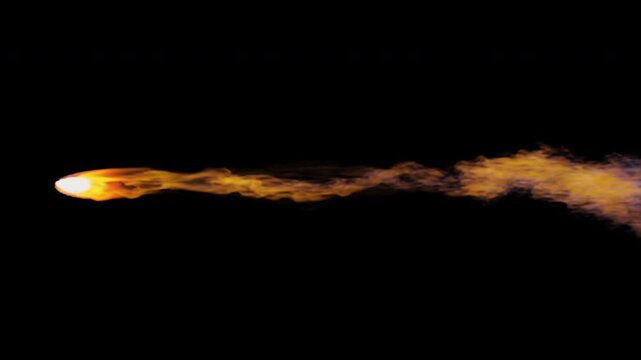 meteor spark fire effects