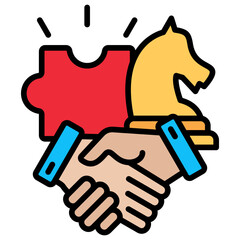 Strategic Alliance Icon