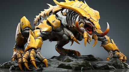 Mechanical Beast: A Digital Masterpiece