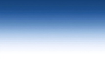 Obraz premium A clear morning sky with a soft gradient from pale blue to deep azure