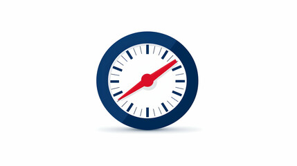 Detailed Speedometer Vector Graphic for Automotive Concepts