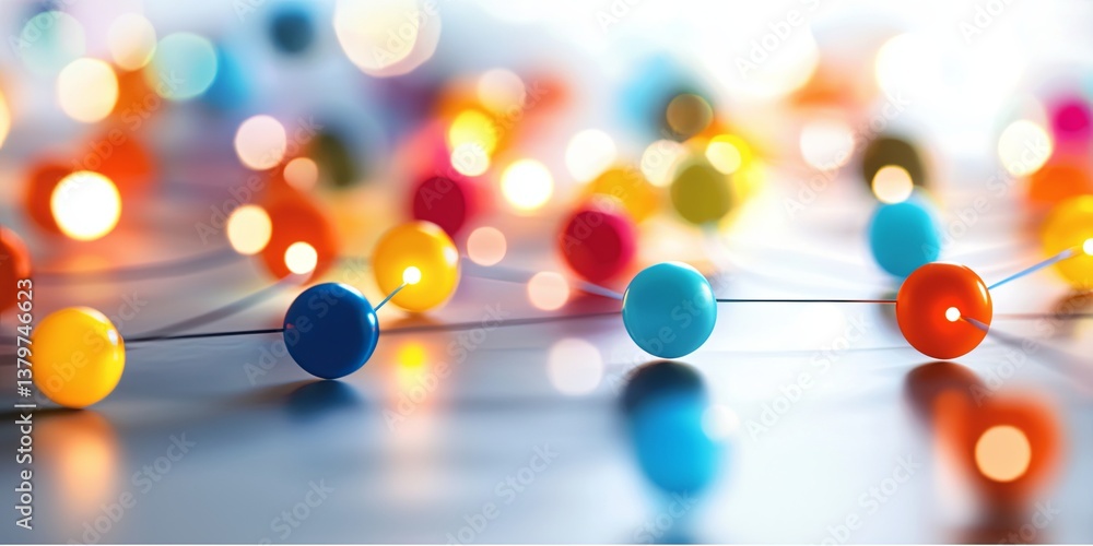 Aufkleber A symphony of diverse talents, each a vibrant note in a harmonious composition, connected by a invisible thread of shared purpose and unwavering collaboration, creating a