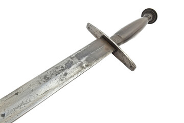 Military Sword Bayonet Isolated On Transparent Background
