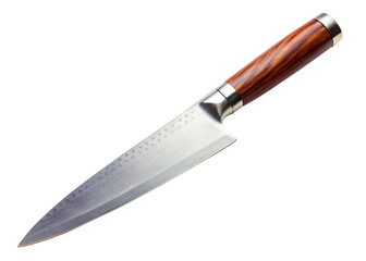 Ginsu knife isolated on white background