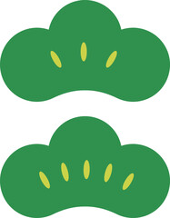 2種の松アイコン