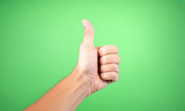 hand showing ok sign