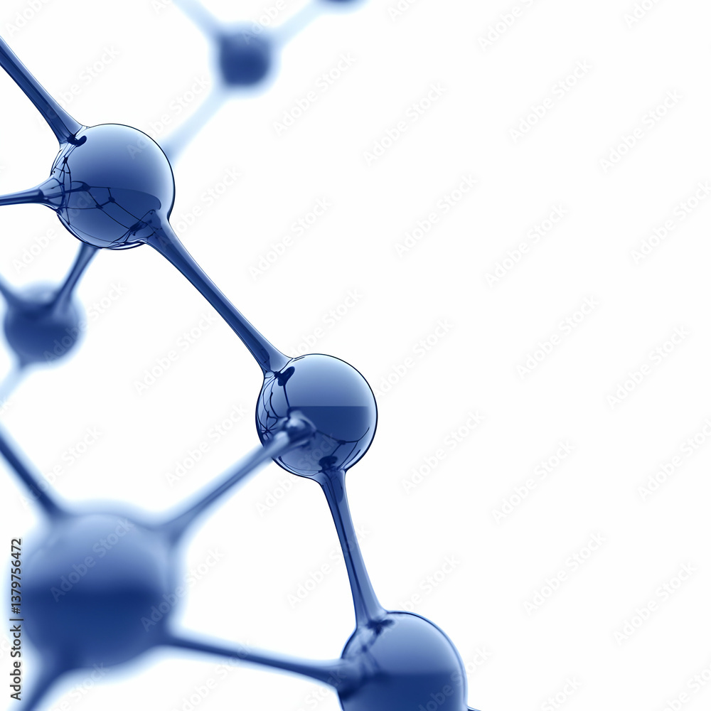 Poster visual representation of data points connected in network structure