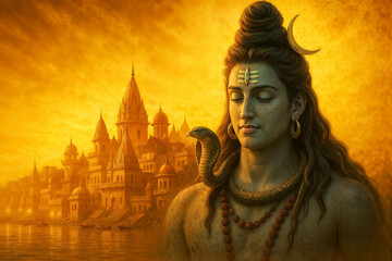 Hindu God Mahadev 
