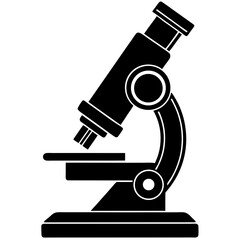 Microscope vector illustration