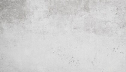White Old Concrete Wall with Grunge Texture, Soft White Background in Banner Format