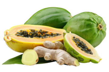 Traditional Tinola Soup Isolated On Transparent Background