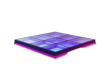 Full and Clear Dance Mat Isolated On Transparent Background