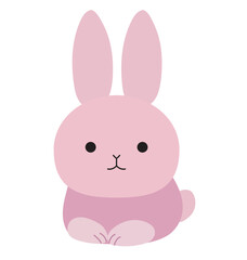 シンプル_ウサギ